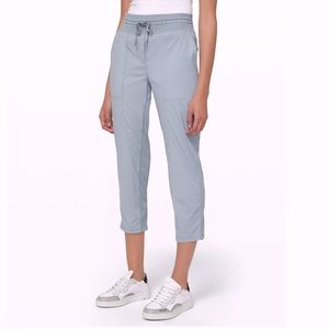 Lululemon dance studio mid rise crop (Color is cream/tan. Not blue)